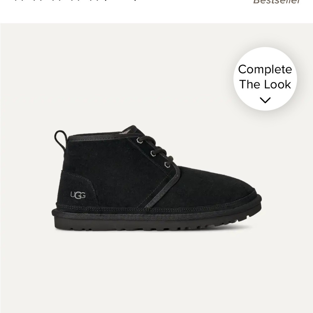 UGG Men's Black Chukka Boots